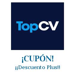 Logo de la tienda TopCV con cupones de descuento