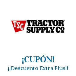 Logo de la tienda Tractor Supply con cupones de descuento