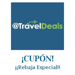 Logo de la tienda Travel Deals con cupones de descuento