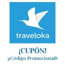 Logo de la tienda Traveloka con cupones de descuento
