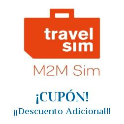 Logo de la tienda TravelSim con cupones de descuento