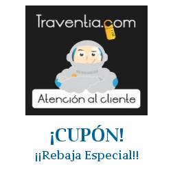 Logo de la tienda Traventia con cupones de descuento