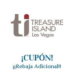 Logo de la tienda Treasure Island con cupones de descuento