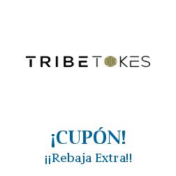 Logo de la tienda TribeTokes con cupones de descuento