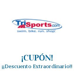 Logo de la tienda TriSports con cupones de descuento