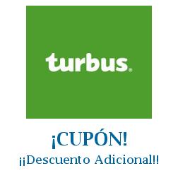 Logo de la tienda Turbus con cupones de descuento