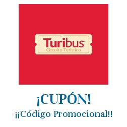 Logo de la tienda Turibus con cupones de descuento