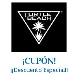 Logo de la tienda Turtle Beach con cupones de descuento