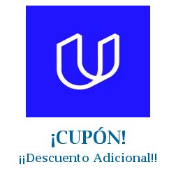 Logo de la tienda Udacity con cupones de descuento