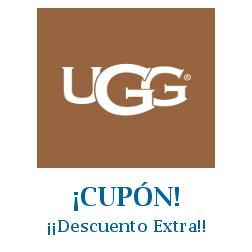 Logo de la tienda UGG con cupones de descuento