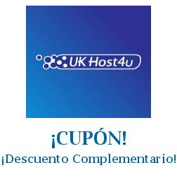 Logo de la tienda UKHost4u con cupones de descuento