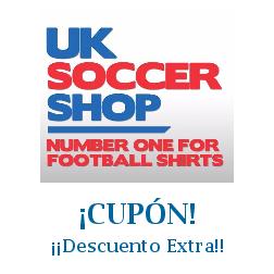 Logo de la tienda UKSoccerShop con cupones de descuento
