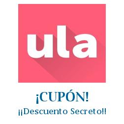 Logo de la tienda Ulabox con cupones de descuento