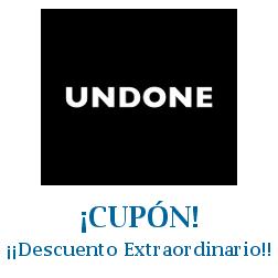 Logo de la tienda UNDONE con cupones de descuento