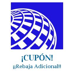 Logo de la tienda United Vacations con cupones de descuento