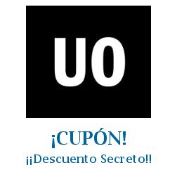 Logo de la tienda Urban Outfitters con cupones de descuento