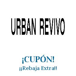 Logo de la tienda Urban Revivo con cupones de descuento