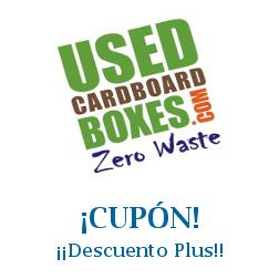 Logo de la tienda Used Cardboard Boxes con cupones de descuento