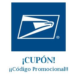 Logo de la tienda USPS con cupones de descuento