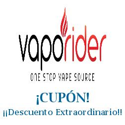 Logo de la tienda Vaporider Deals con cupones de descuento