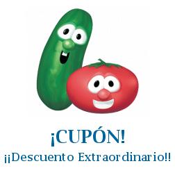 Logo de la tienda Veggie Tales con cupones de descuento