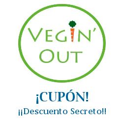 Logo de la tienda Vegin' Out con cupones de descuento