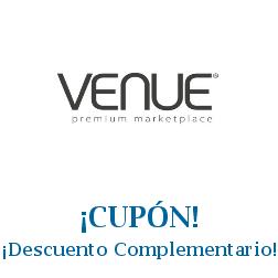 Logo de la tienda Venue con cupones de descuento