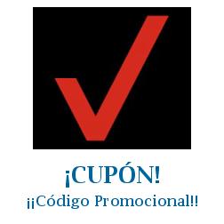 Logo de la tienda Verizon con cupones de descuento