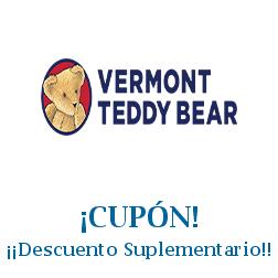 Logo de la tienda Vermont Teddy Bear con cupones de descuento