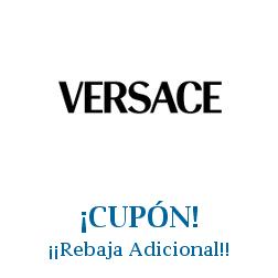 Logo de la tienda Versace con cupones de descuento