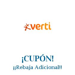 Logo de la tienda Verti con cupones de descuento