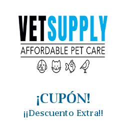 Logo de la tienda Vet Supply con cupones de descuento