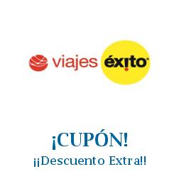 Logo de la tienda Viajes Exito con cupones de descuento