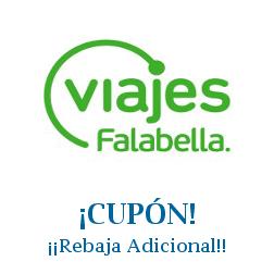 Logo de la tienda Viajes Falabella con cupones de descuento