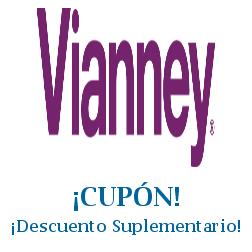 Logo de la tienda Vianney con cupones de descuento