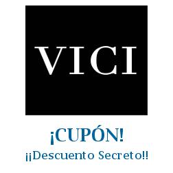 Logo de la tienda VICI con cupones de descuento