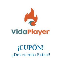 Logo de la tienda VidaPlayer con cupones de descuento