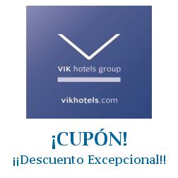 Logo de la tienda Vik Hoteles con cupones de descuento