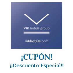 Logo de la tienda Vik Hotels con cupones de descuento