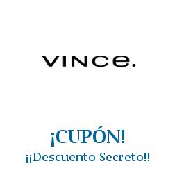 Logo de la tienda Vince con cupones de descuento