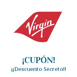Logo de la tienda Virgin Atlantic con cupones de descuento