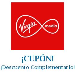 Logo de la tienda Virgin Media con cupones de descuento