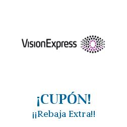 Logo de la tienda Vision Express con cupones de descuento