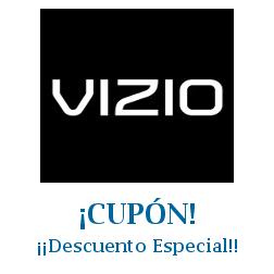 Logo de la tienda Vizio con cupones de descuento