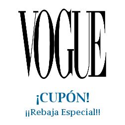 Logo de la tienda Vogue con cupones de descuento