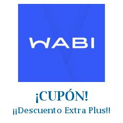 Logo de la tienda Wabi con cupones de descuento