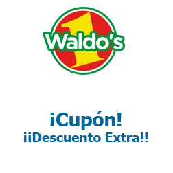 Logo de la tienda Waldo's con cupones de descuento