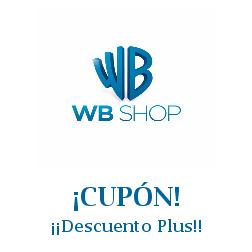 Logo de la tienda WBShop con cupones de descuento