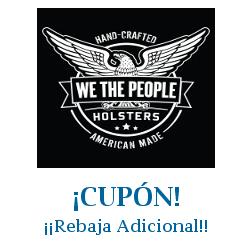 Logo de la tienda We The People Holsters con cupones de descuento