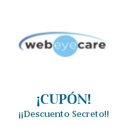 Logo de la tienda WebEyeCare con cupones de descuento